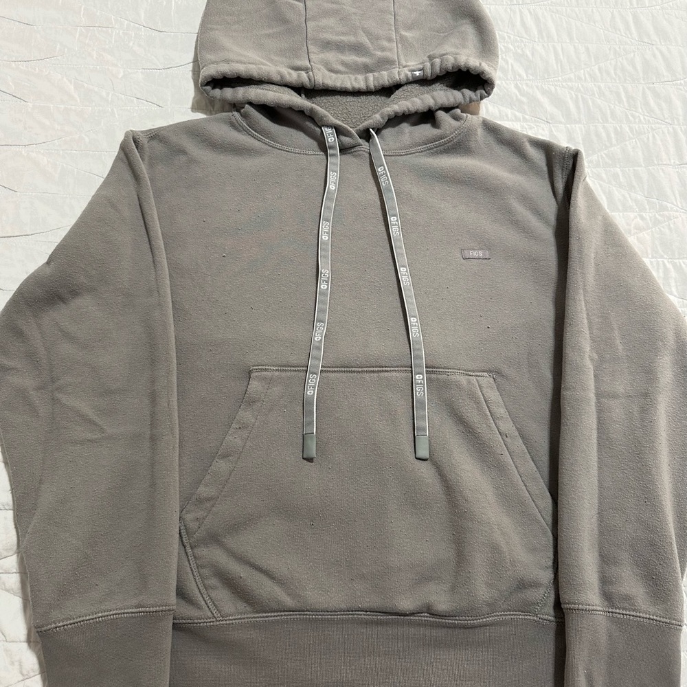 🩶Wearfigs - Grey Brown Hoodie - Medium
